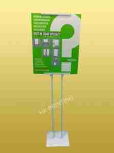 H展示架(拉絲不鏽鋼)